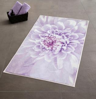 Kleine Wolke Badteppich Dahlia, 60x90 cm, Lavendel