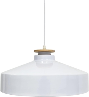 ENOVALITE Pendelleuchte ELED700170, E27-Fassung, IP20, Ø40 cm, weiß, rund