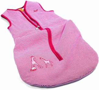 STEIFF 235924 - Giraffe Schlafsack, rot