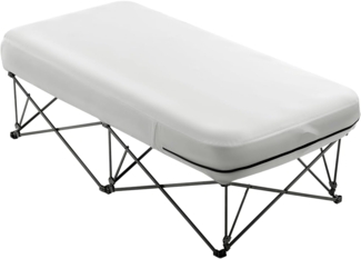 VEVOR Luftmatratze Twin mit Rahmen, Aufblasbare Matratze für 1 Person mit Pumpe und Rolltasche, max. 136 kg, Schnell Aufblasendes Luftbett für Zuhause, Gäste und Camping, 1880 x 990 x 610 mm