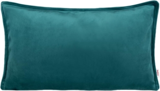 Kissenhülle ca. 30x50 cm petrol beties "Samt&Sonders"