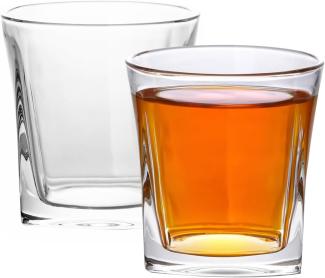 Intirilife Whiskyglas, Glas, Old Fashioned Whiskey Kristallglas