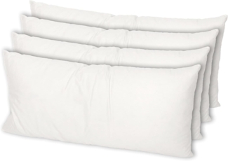 MSS e.K. Klein-/Sofa- und Kuschelkissen 30x60 cm (4 Stück)