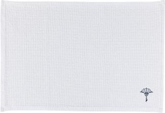 JOOP! Badteppich 55 CORNFLOWER SINGLE Weiß 70x120 cm