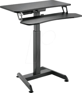 Maclean MC-835 Elektrisch Höhenverstellbarer Computertisch Arbeitstisch bis 37 kg Steh- & Sitzposition 72-122 cm Höhenverstellung