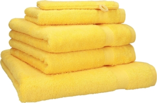 Betz Handtuch Set 5-TLG. Premium 1 Duschtuch 2 Handtücher 1 Gästetuch 1 Waschhandschuh, 100% Baumwolle