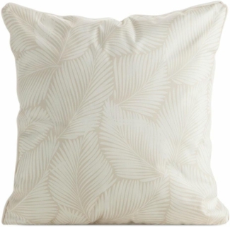 Kissenbezug Garten Wassefest Outdoor 11A 45X45 weiß beige