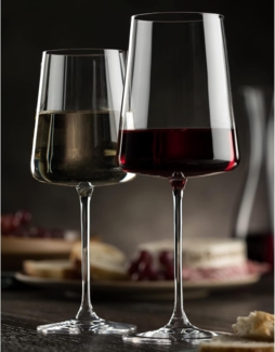 Rona Serie Mode Rotweingläser 680 ml 6er Set moderne Weingläser