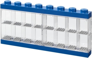 Room Copenhagen 'LEGO Minifiguren Display Case 16' Aufbewahrungsbox blau