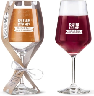 Gilde Weinglas Ruhestand 510ml, D 9,2cm H 22,3cm