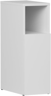 Vicco Nachttisch Weiß 20 x 59.5 cm mit 1 Tür, Enton