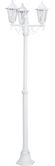 Eglo 22996 Stehleuchte LATERNA 5 weiß, E27 max. 3X40W