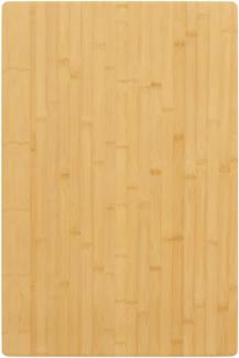 vidaXL Tischplatte 40x60x1,5 cm Bambus 3154989