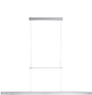 SellTec LED Pendelleuchte LED Pendellampe Touchdimmer, Farbtemperaturregelung (CCT),warmweiß - tageslichtweiß, Dimmbar über Touchdimmer, Touchschalter, 3xLED/ 14Watt, warmweiss-kaltweiß (CCT), ausziehbar höhenverstellbar, Lichtwechsel, dimmbar
