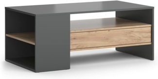 Vicco Couchtisch Goldkraft Eiche 110 x 60 cm, Fabien