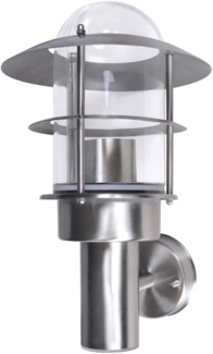 Patio LED Wandleuchte Lampe Edelstahl Außenlampe 40703