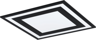 Eglo 99038 Deckenleuchte SAVATARILA weiß L:45 B:45 H:6cm 4000K