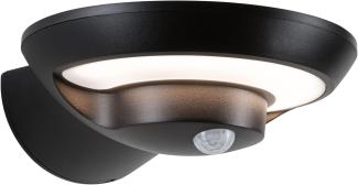 Paulmann 94855 Solar LED Aussenwandleuchte Bordola Bewegungsmelder IP44 3000K