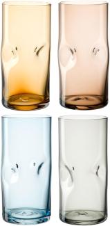 Leonardo VESUVIO Trinkgläser 330 ml gemischt 4er Set - A
