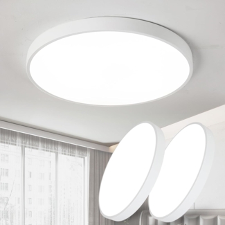 style home Deckenleuchte LED Deckenlampe dimmbar mit Fernbedienung, 192W-Schwarz, Warmweiß bis Kaltweiß 3000K-6000K, 90 x 60 x 6 cm, moderne Leuchte für Wohnzimmer Schlafzimmer Büro