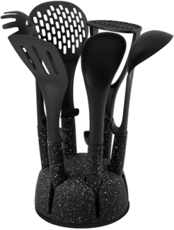 Schäfer 7-tlg. Küchenhelfer-Set "Marble Black" 12357