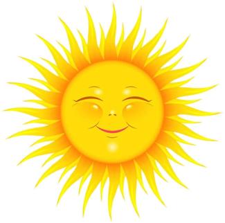 BESPORTBLE Cartoon Sonne Wandtattoos Aufkleber Dekor Kunst Peel Und Stick Wandkunst Aufkleber Dekor Dekoration für Kinderzimmer Baby Kleinkinder Teen Kinderzimmer Schlafzimmer Wohnzimmer