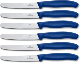 Victorinox Swiss Classic Tafelmesser 6 tlg. blau