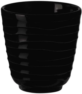 ASA Selection cordo Becher Espresso, Espressobecher, Kaffeetasse, Tasse, Steinzeug, Schwarz, 80 ml, 22001413