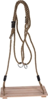 Schaukel für Kinder WOOD, mit Holzbrett, 40x16 cm