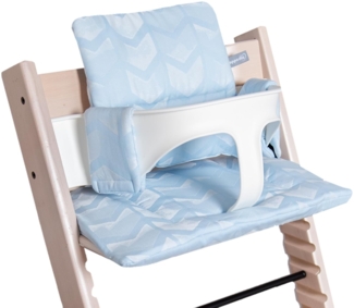 Hochstuhl Sitzkissen Design Amsterdam aqua