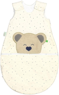 Odenwälder muckiAIR Jersey-Schlafsack heart and stars blue 80