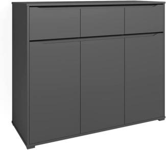 Vicco Kommode Sideboard Mehrzweckschrank Ruben Anthrazit Schublade 120 cm Ablage