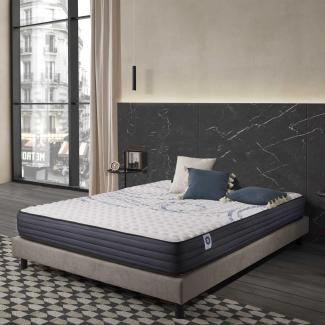 naturalex | Perfectsleep | Matratze 160x200 cm | Memory und Blue Latex-Technologie Extra Komfort HR | Perfekter Halt mit Atmungsaktivem Schaumstoff | Ergonomisch Entspannend und Hypoallergen