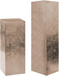 GILDE Säule Solid - champagner - H. 100cm x B. 27cm - 79980