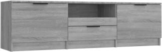 vidaXL TV-Schrank Grau Sonoma 140x35x40 cm Holzwerkstoff 817112