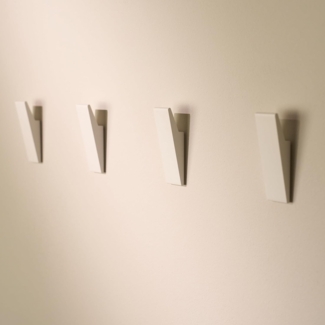 Designfabrik Hamburg Handtuchhaken DFHH KH, (4x Wandhaken), rostfrei, pulverbeschichtet, eloxiert, sandgestrahlt