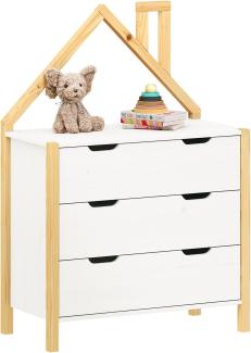 IDIMEX Kommode ELANO, kinderkommode kommode weiß holzkommode kinderzimmer möbel