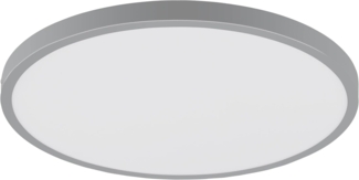 Eglo 97267 LED Aufbauleuchte FUEVA 1 silber rund Ø40cm H:3cm 4000K