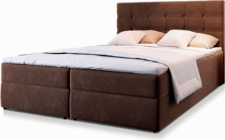 Masseno Boxbett GLOS 160x200 cm mit Bonell Matratze und Topper