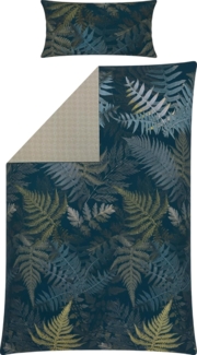 Erwin Müller Bettwäsche Wendebettwäsche, Mako-Satin, 2 teilig, Blatt