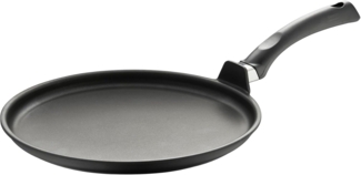 Berndes Crêpepfannen Crêpepfanne, Pfanne, Crêpes, Pfannkuchen, Antihaftversiegelung, Aluminium, Schwarz, Ø 28 cm, 011288
