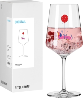 Ritzenhoff Aperitifglas Tierisch Glücklich, Kristallglas