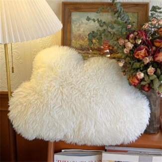 Kuschelkissen Kinder Sternkissen Weiche Flauschige Sterne Mond Wolke Kuschelkissen Sofakissen Plüsch Kissen Dekokissen für Kinderzimmer Schlafzimmer Deko (Wolkekissen)