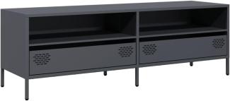 TV-Schrank Anthrazit 135x39x43,5 cm Kaltgewalzter Stahl 851336