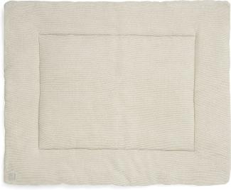 Jollein Basic Knit Laufstallteppich Nougat 80 x 100 cm Beige