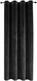 Haus und Deko Gardine Verdunkelungsvorhang Samt weich Ösen Vorhang blickdicht abdunkelnd (1 St), Ösen, Polyester