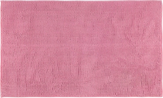 Gözze Badematte Chenille, Höhe 15 mm, rutschhemmend beschichtet, fußbodenheizungsgeeignet, Polyester, rechteckig, Badteppich, Uni Farben, besonders weich durch Microfaser, waschbar