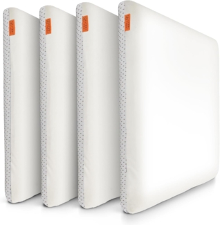 DYNMC you Sitzkissen Stuhlkissen 40x40 - Eckig Set Mittelhart, Sitzkissen Bank Memory Schaumstoff - Sitzpolster Stuhl