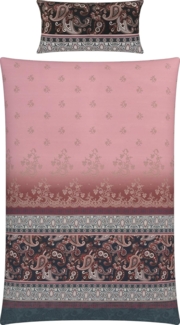 Erwin Müller Bettwäsche Bettwäsche, Mako-Satin, 2 teilig, Paisley