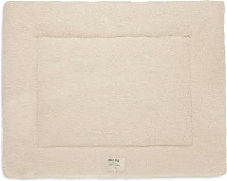 Jollein Boucle Laufstallteppich 80 x 100 cm Natur Beige